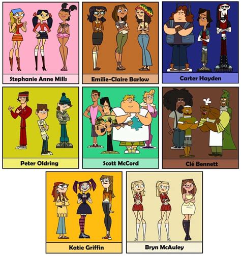 total drama voice actors|Total Drama Franchise .